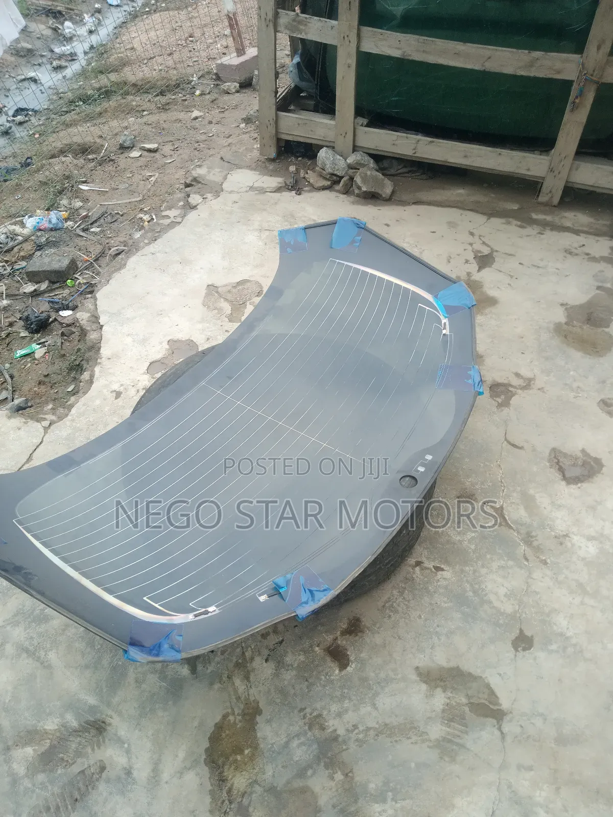 Toyota C-Hr Back Glass Tinted