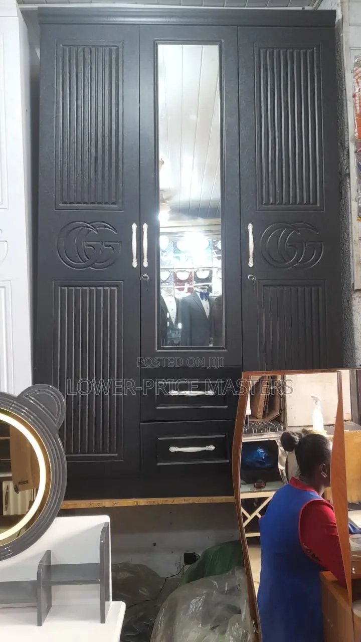 Modern Black Wardrobe