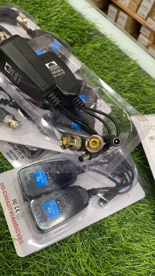 Video Balun Rj45 to BNC Transmitter