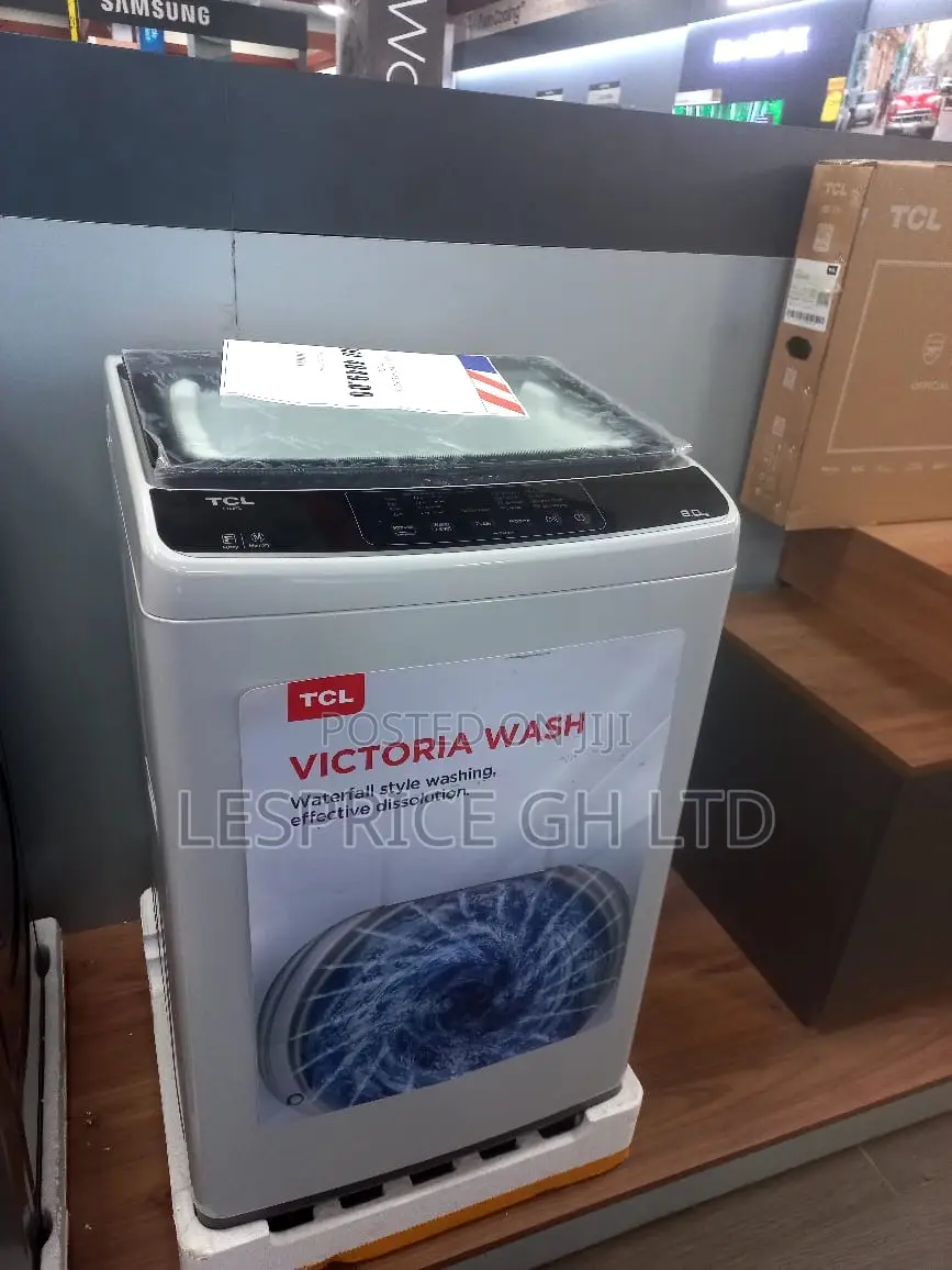 TCL 8kg Washing Machine Fully Auto Wash