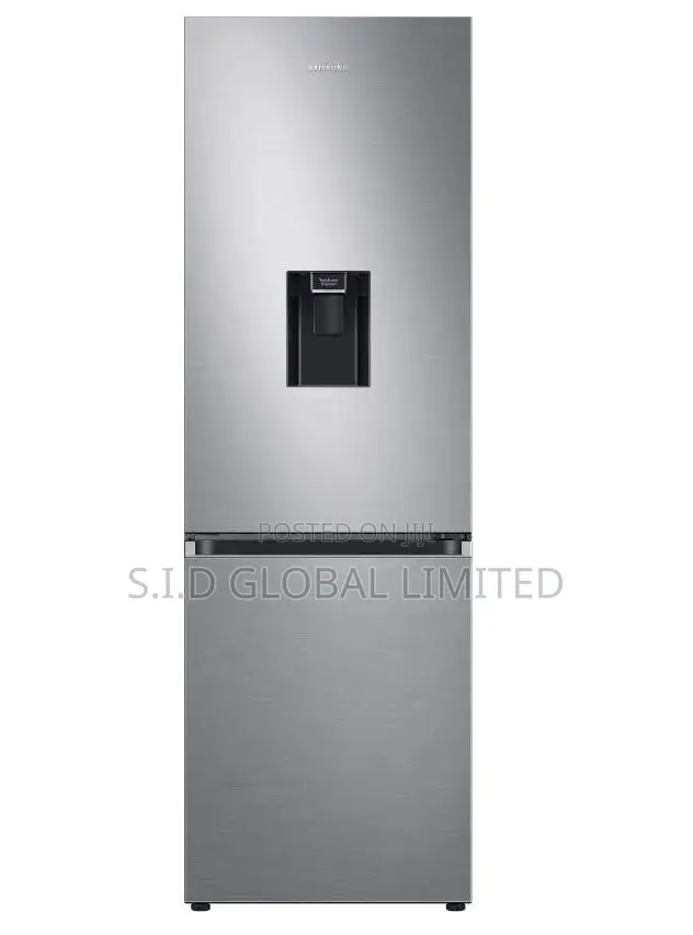 Gleaming SAMSUNG-290LTR-DOUBLE-DOOR-BOTTOM-FREEZER