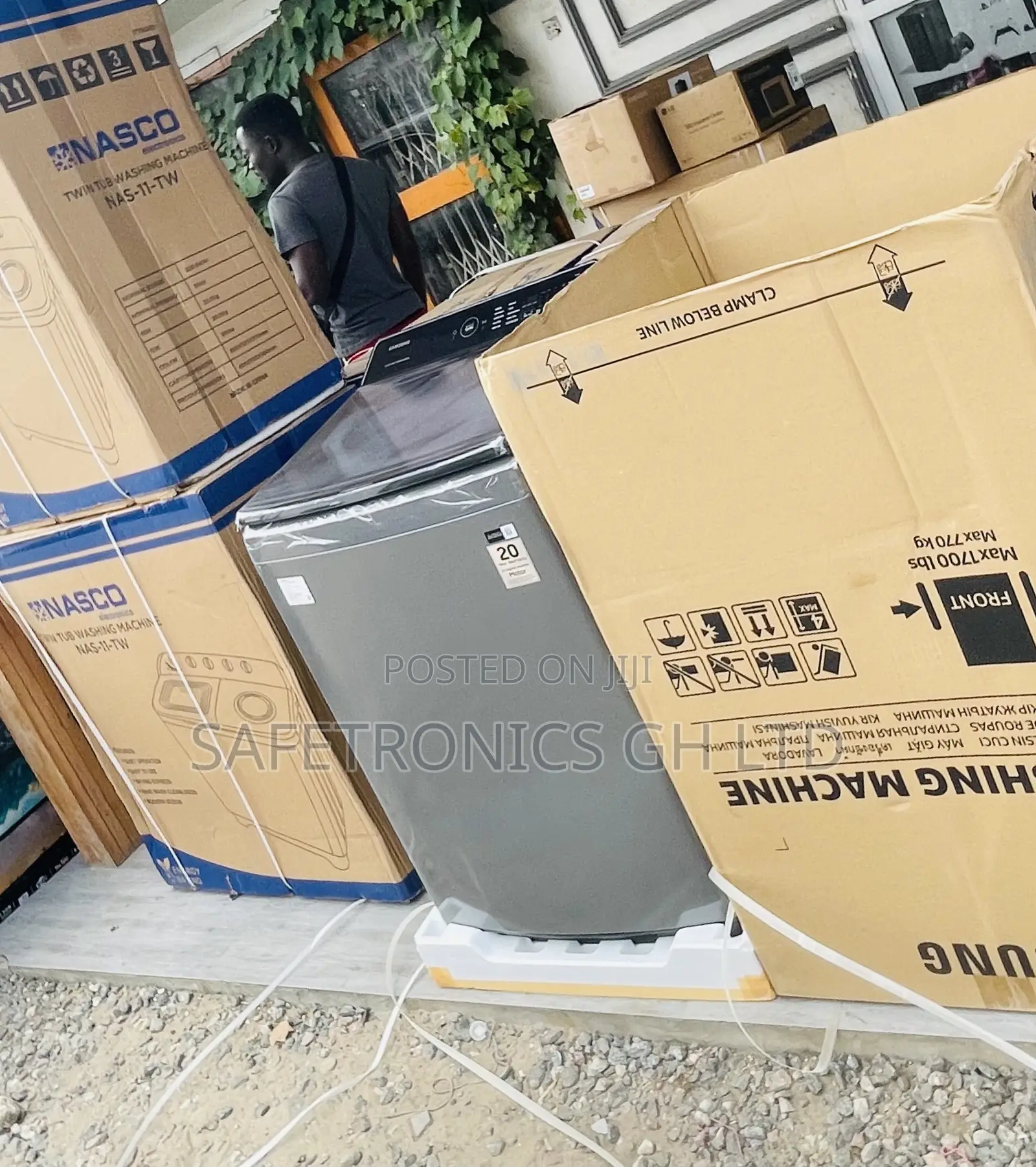 16kg Topload Full Automatic Washer Samsung Gray 