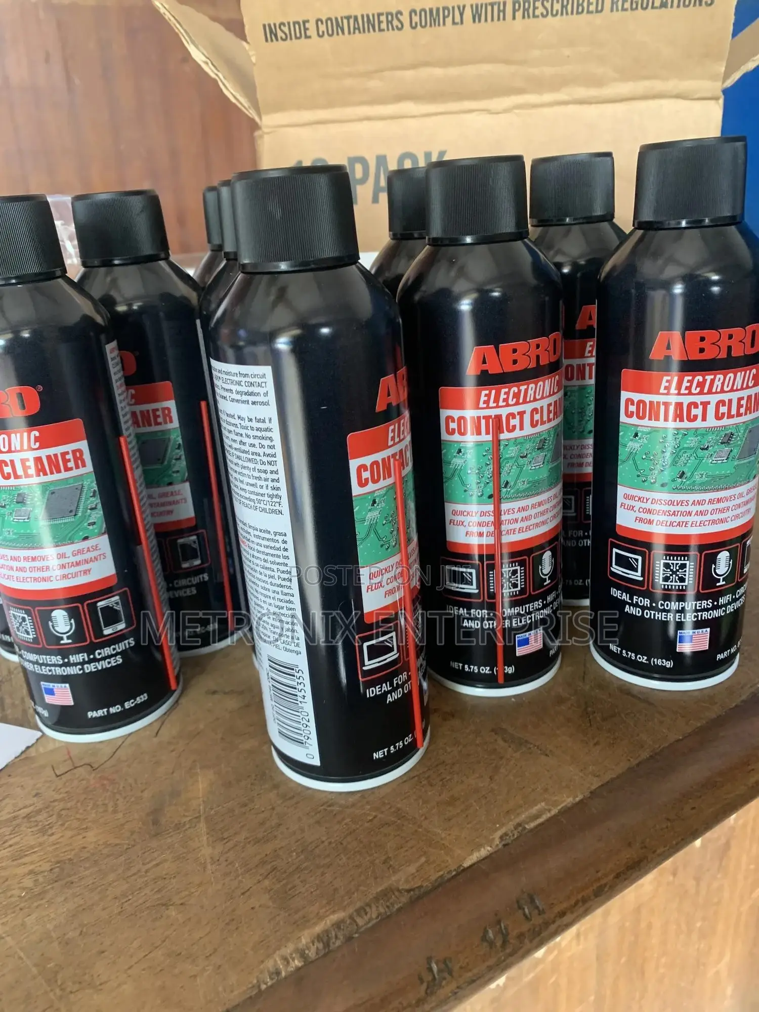 Electronic Contact Cleaner,(ABRO USA)