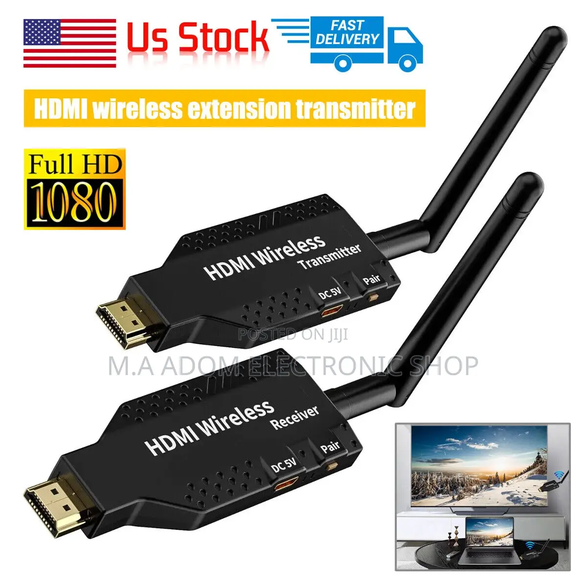 Hdmi Wireless Extender Sender Receiver
