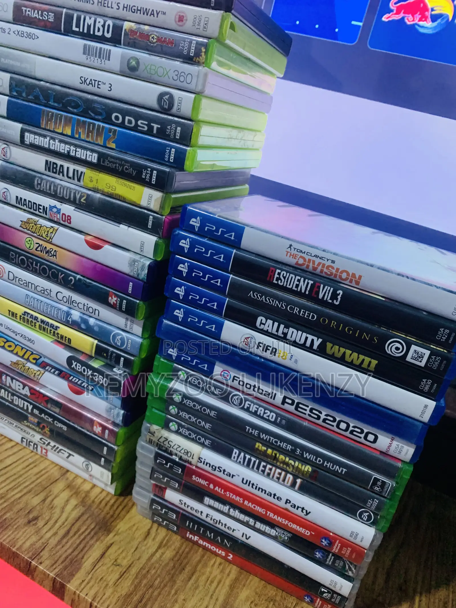 Ps4,Xbox One,Ps3,Xbox 360,Controllers and Game Installation