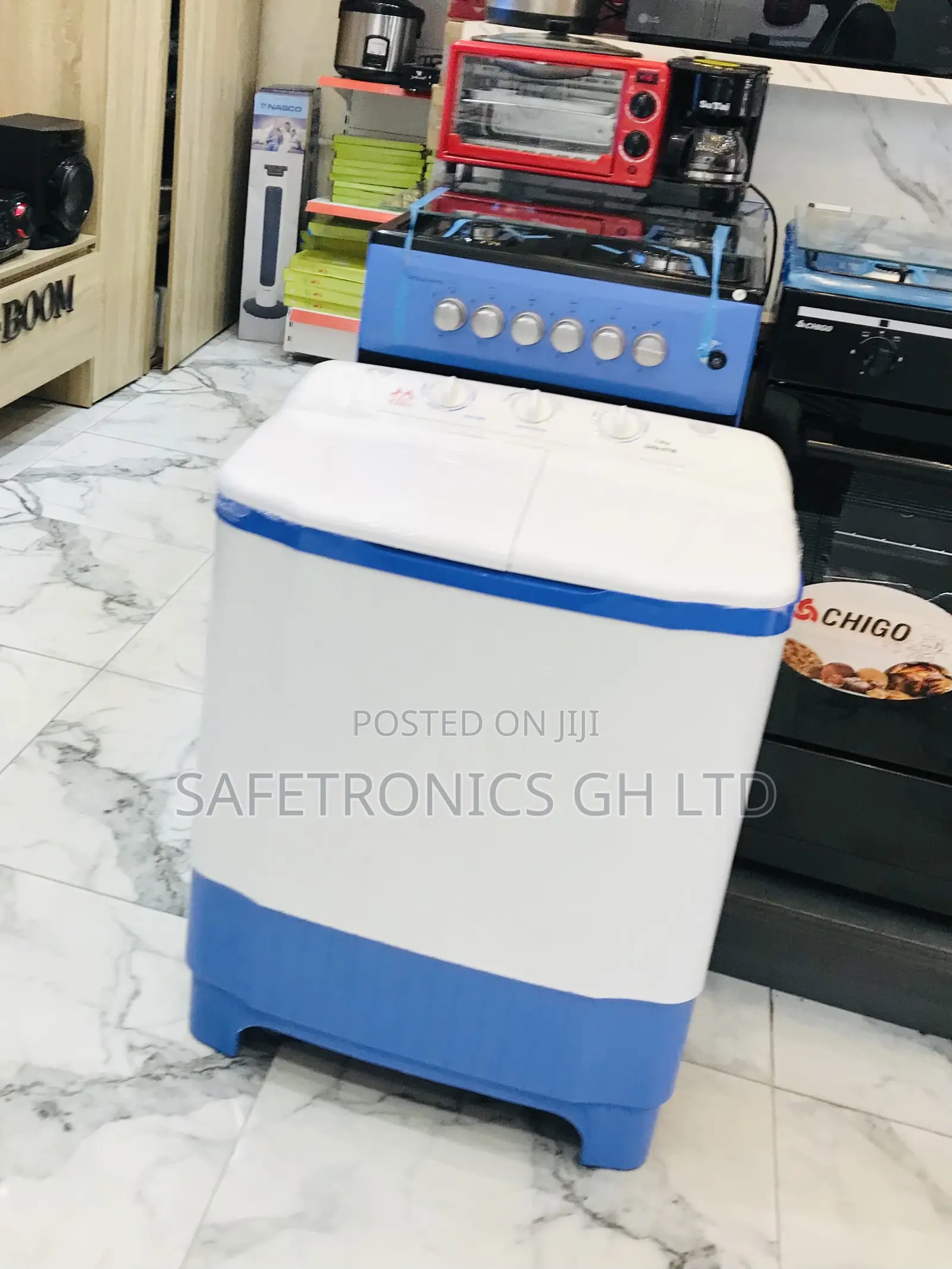 Semiautomatic Topload Zara 7kg White Washer 