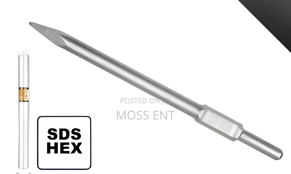 Hex Chisel 30x 410mm Pointed - DBC