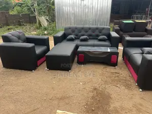 Black Sofa Set