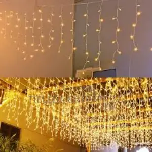 3x3 Meters Warm Curtain Light