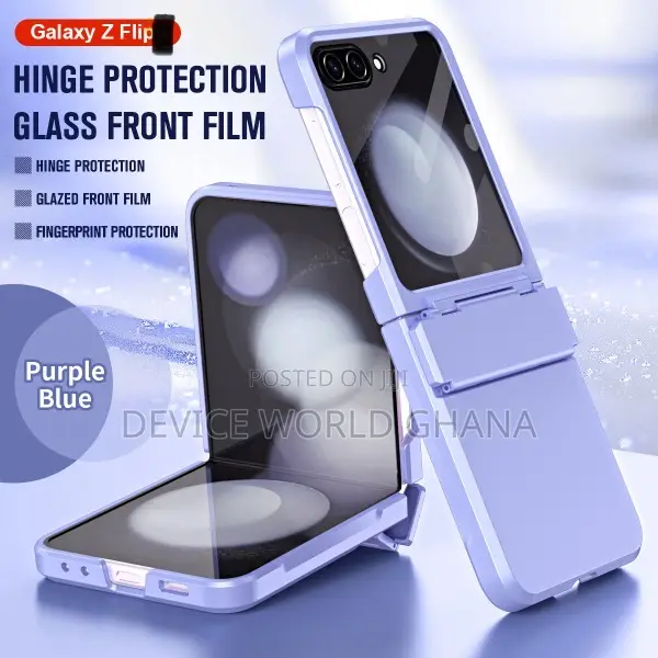 Mesh Hinge Full Protection Case for Samsung Z Flip 6 and 5