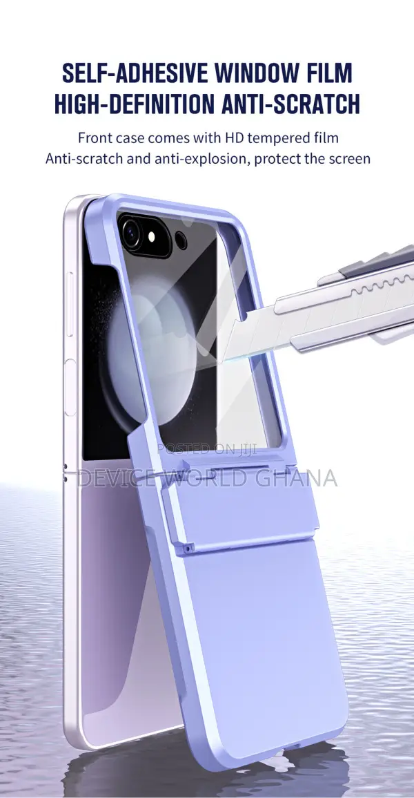 Mesh Hinge Full Protection Case for Samsung Z Flip 6 and 5