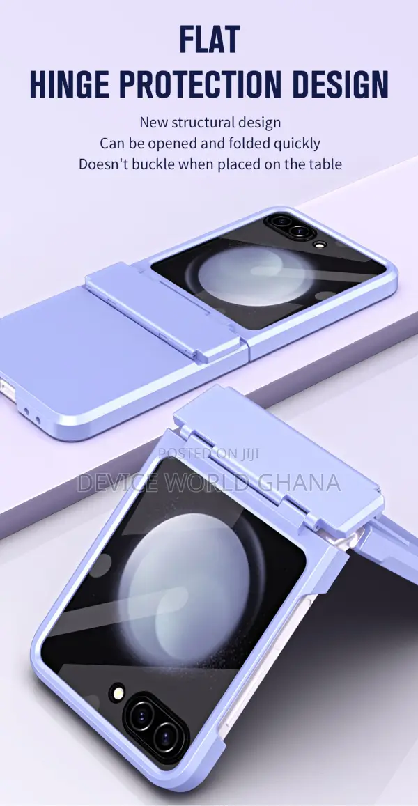 Mesh Hinge Full Protection Case for Samsung Z Flip 6 and 5