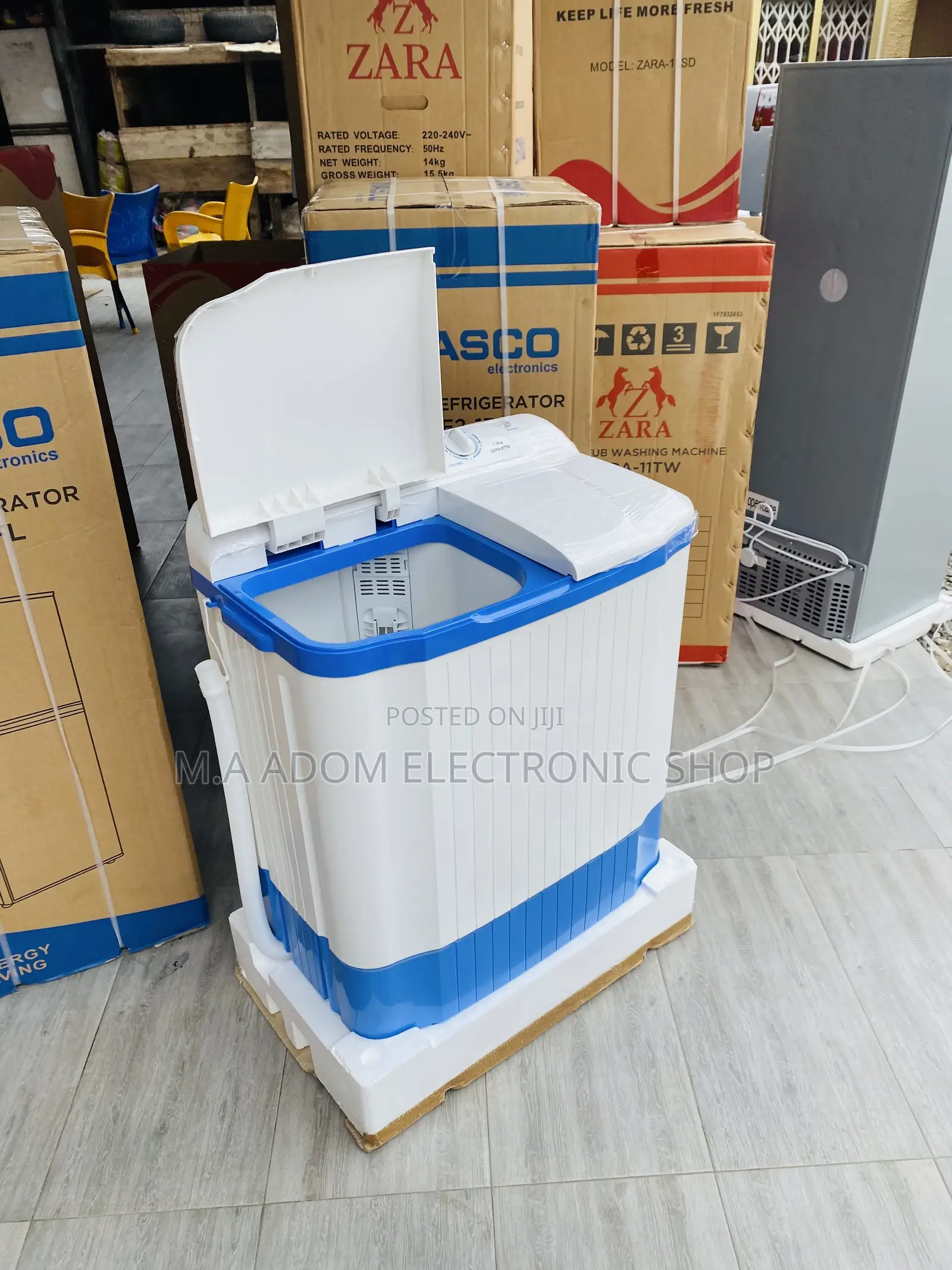 Buy Zara 7kg Top Load Semi-Automatic Washing Machine.