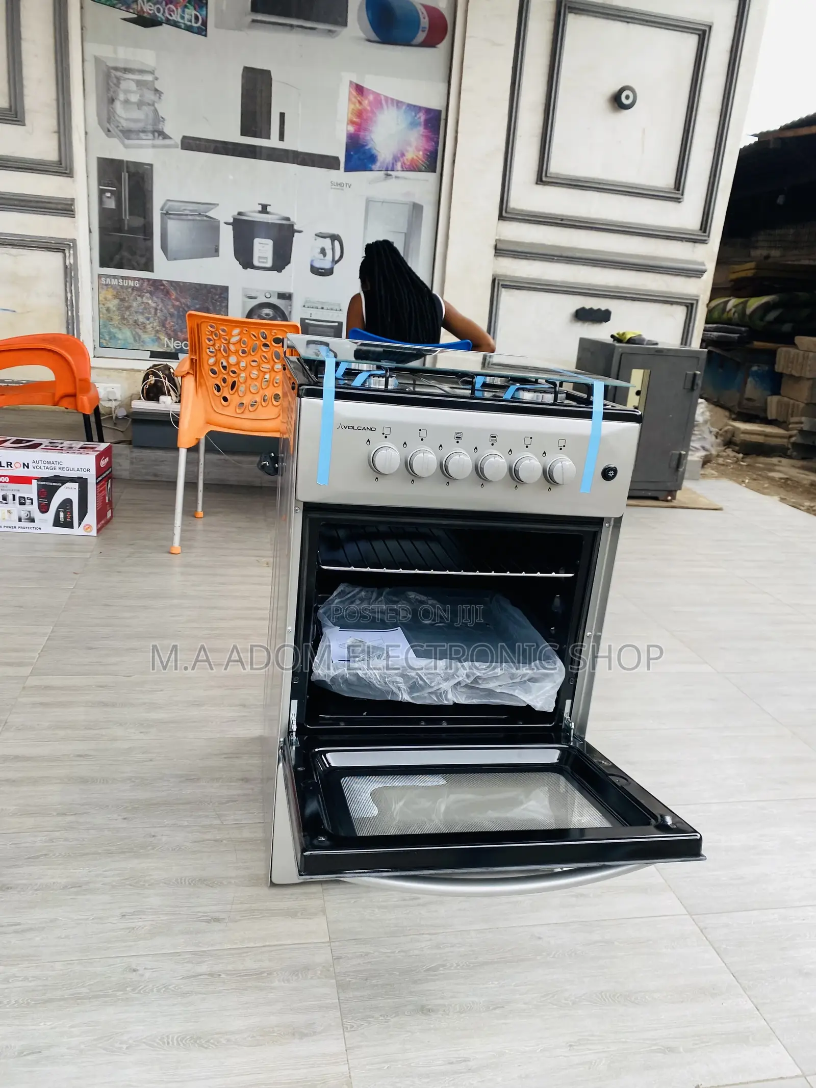 Authentic Volcano 50x50 Oven and Grill 4 Burner(Classic).