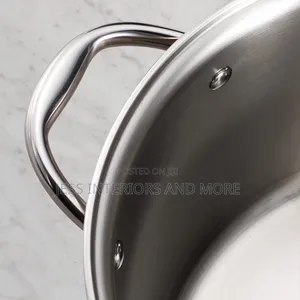 Tramontina 6-Piece Stainless Steel Stackable Cookware Set