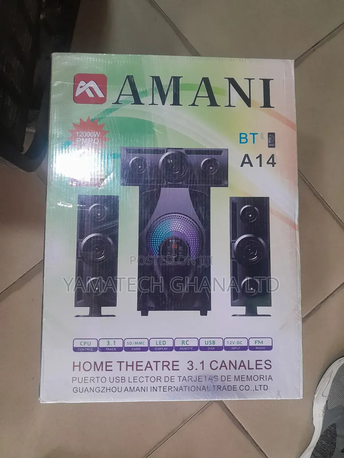 Amani Bluetooth Home Theater Woofer