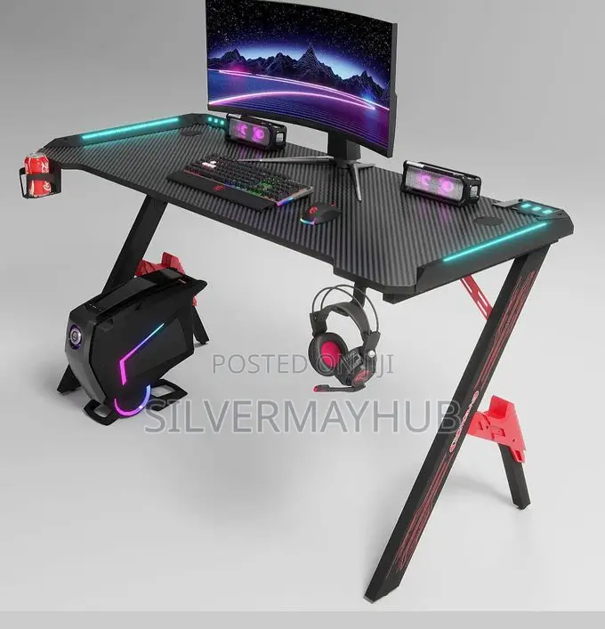 RGB LIGHTING Gaming /Gamers/Computer Desk