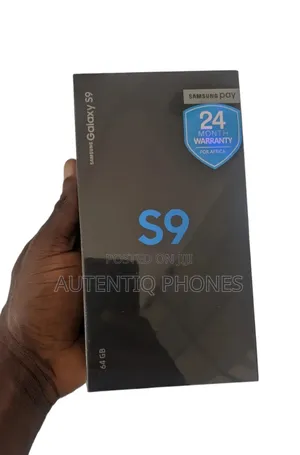 New Samsung Galaxy S9 64 GB Black