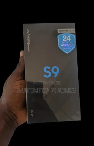 New Samsung Galaxy S9 64 GB Black