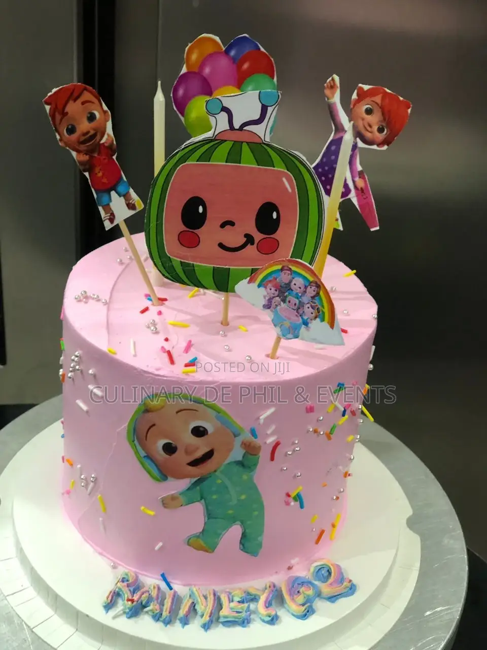 Cocomelon Theme Cake