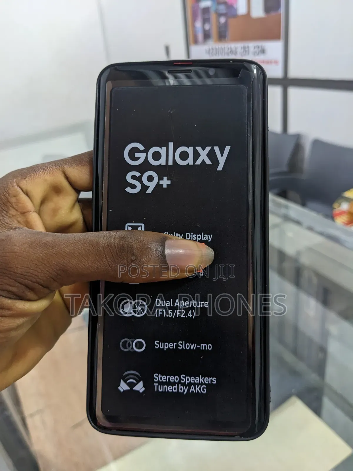 Samsung Galaxy S9 Plus 64 GB Black