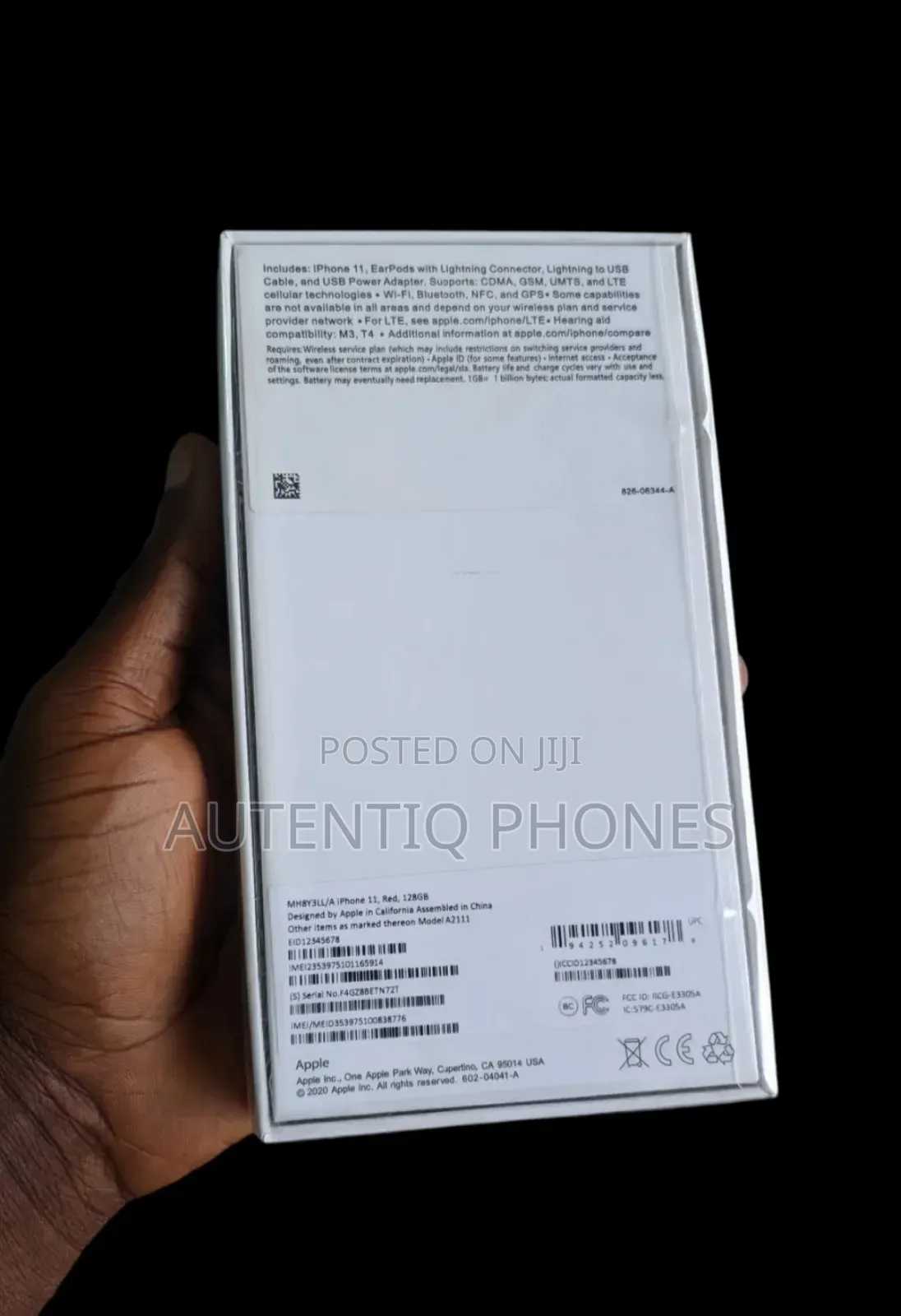 New Apple iPhone 11 128 GB Red