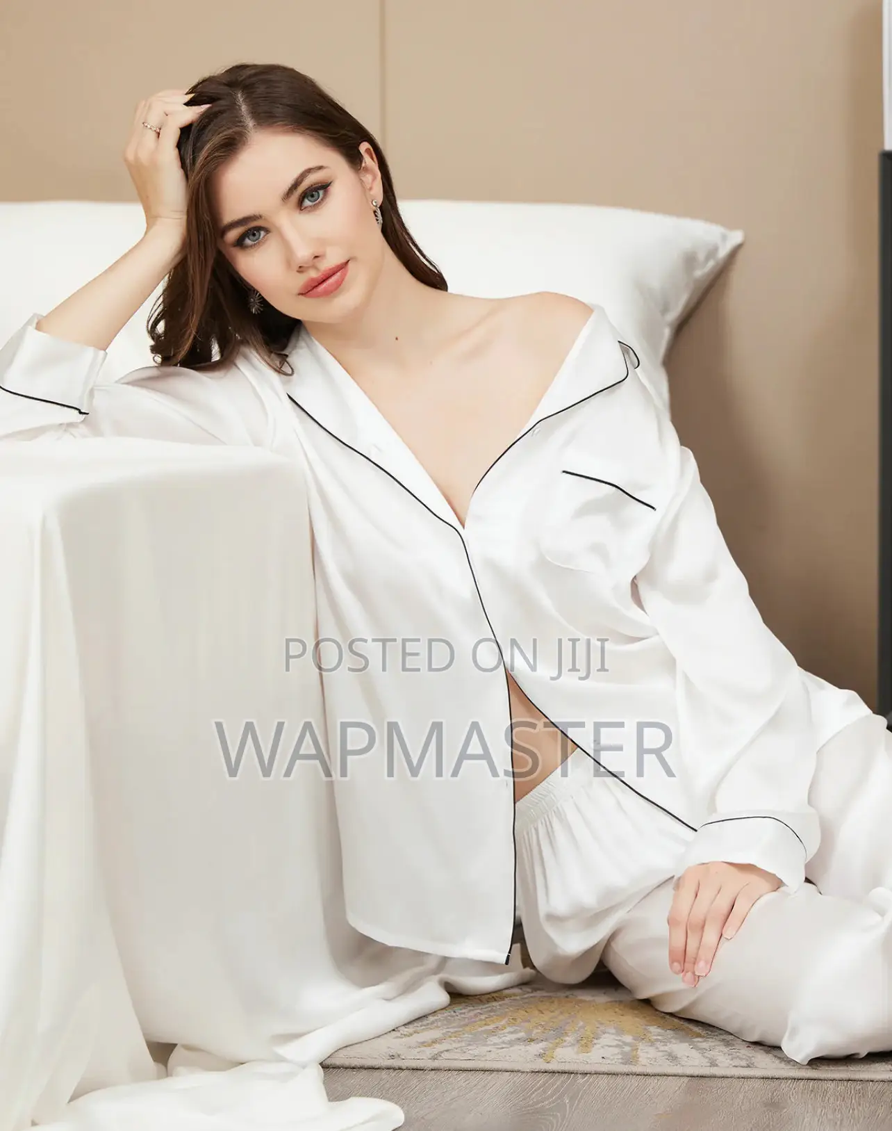 Silk Pajamas 2pcs 100% Pure Quality SILK Long Sleeves