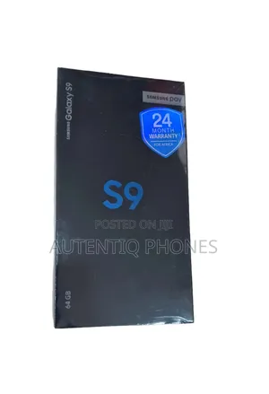 New Samsung Galaxy S9 64 GB Black