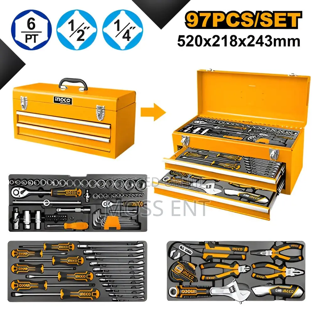 97pcs Tool Chest Set - Htcs220971