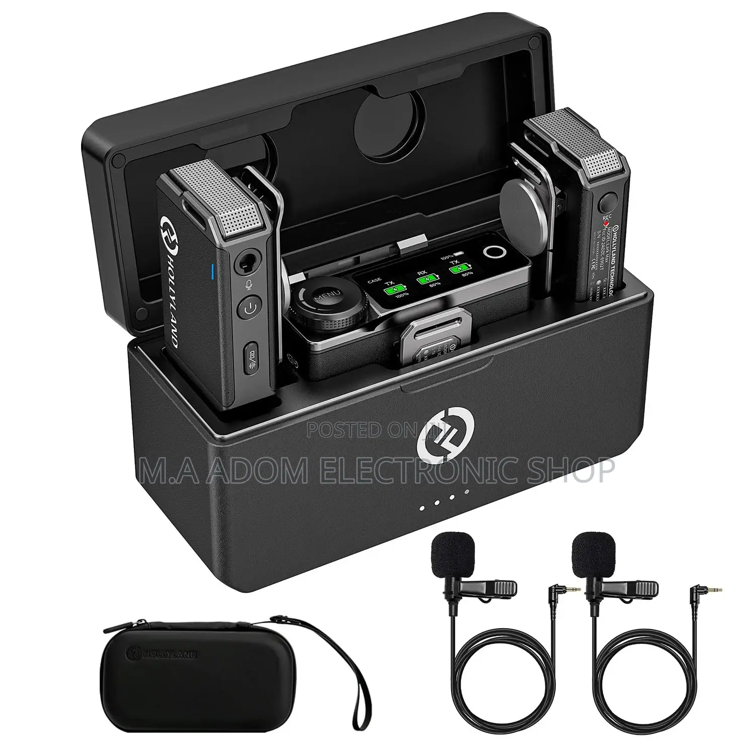 Hollyland Lark Max Duo Wireless Microphone