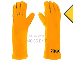 Welding Leather Gloves 14" - Hgvw01