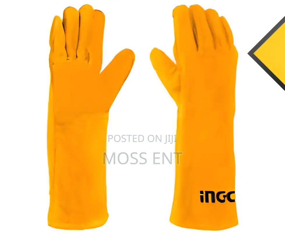 Welding Leather Gloves 14" - Hgvw01