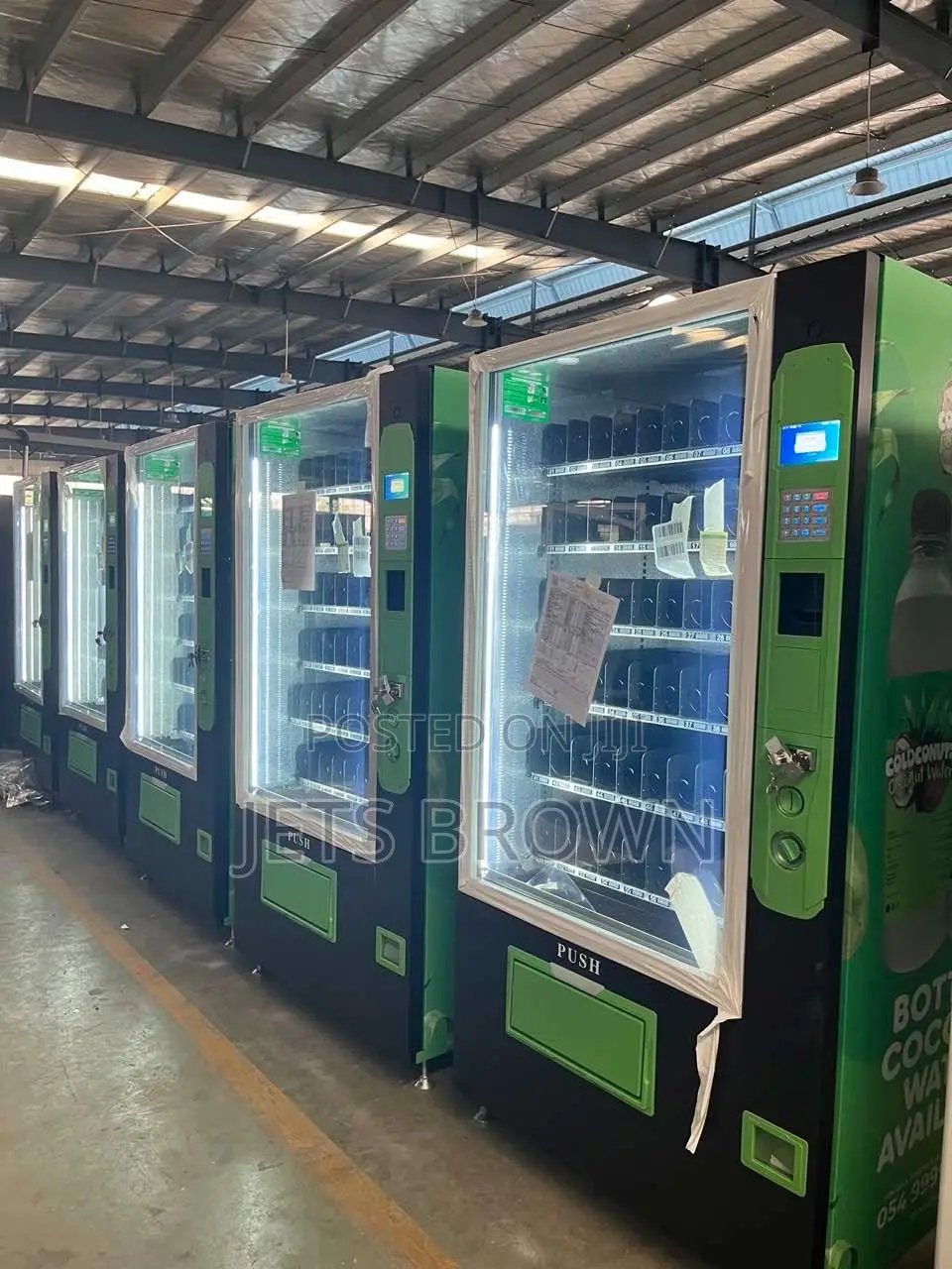 Vending Machine With Momo (Ghana's First)