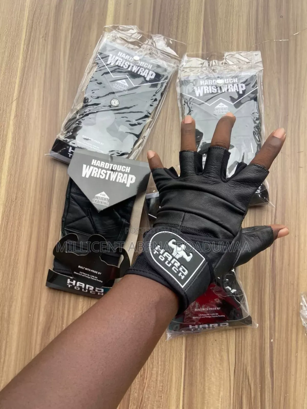 Original Gym Gloves, Leather Materials