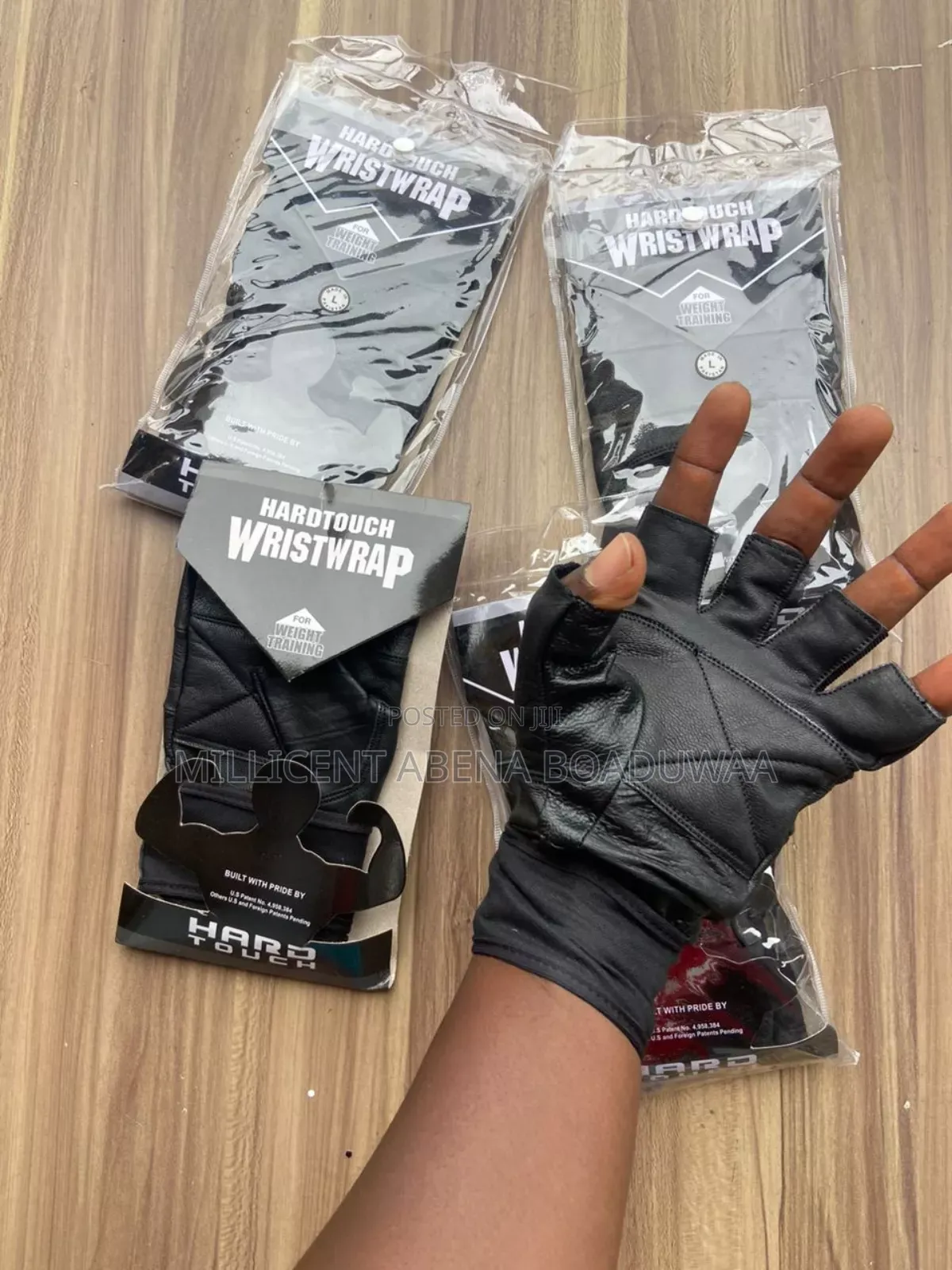 Original Gym Gloves, Leather Materials
