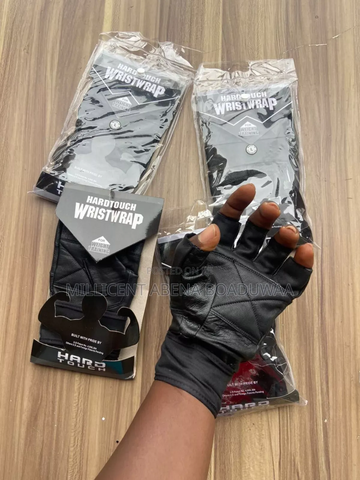 Original Gym Gloves, Leather Materials