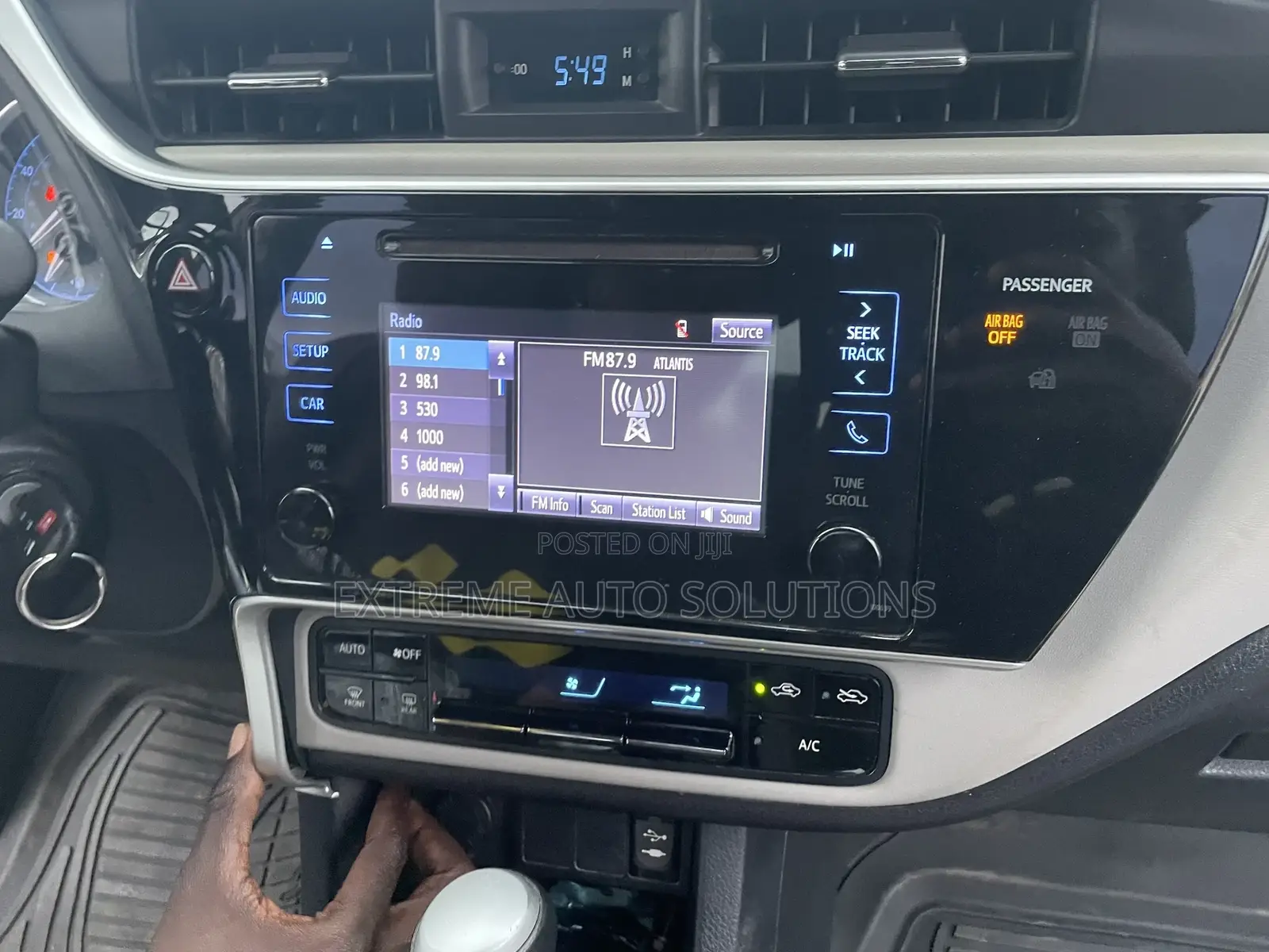 Toyota Corolla 2017 - 2019 Audio Player