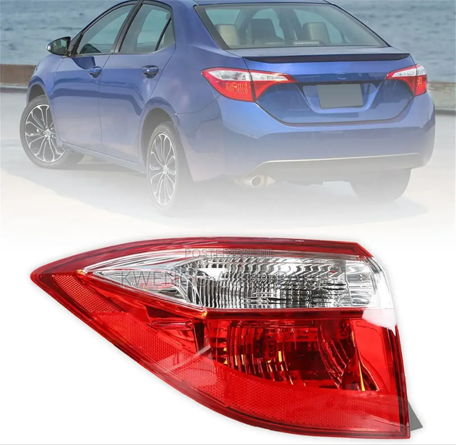Toyota Corolla 2014 ,2015 ,2016 Taillight