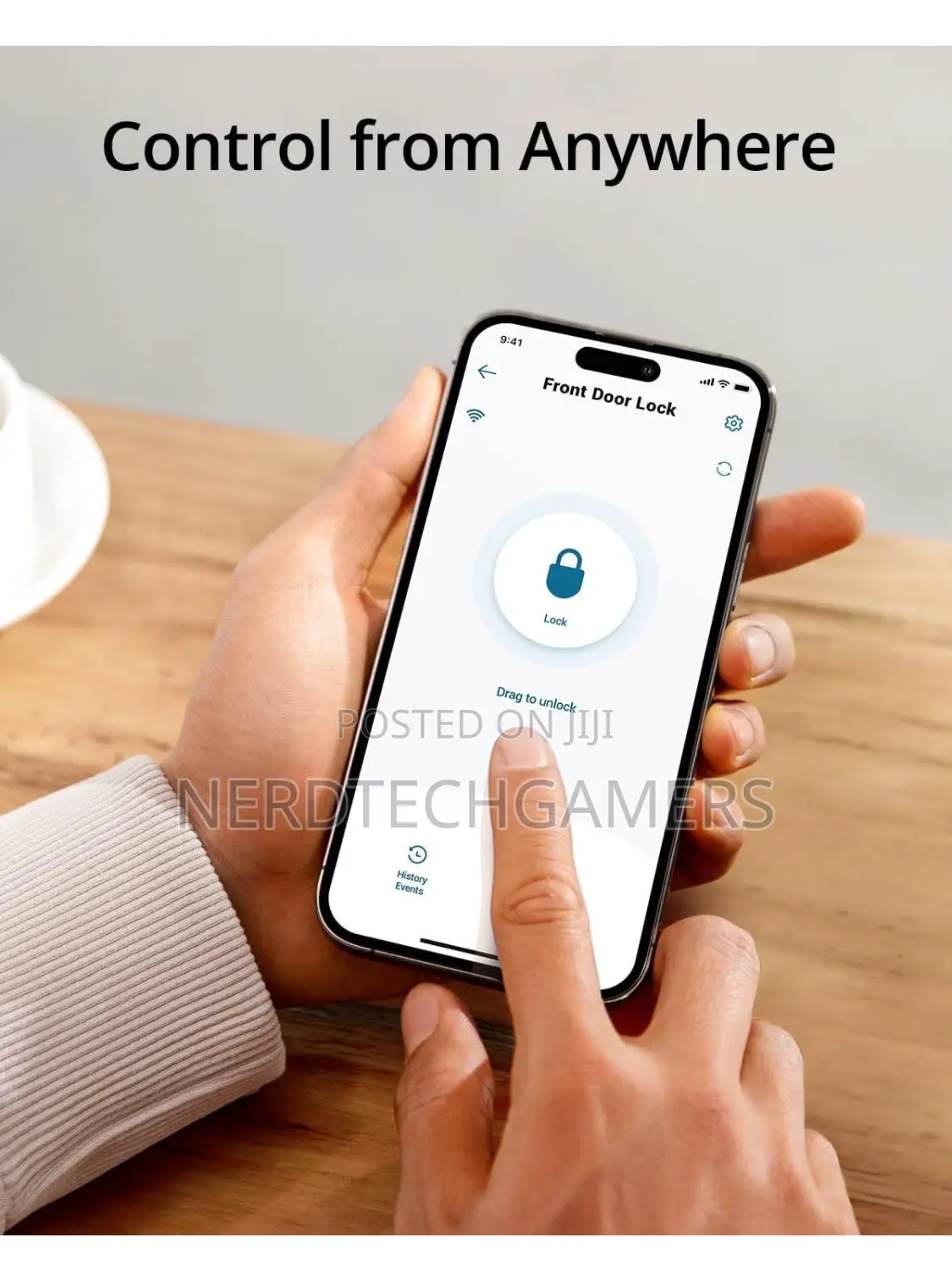 Eufy Security Smart Lock, Keyless Entry Door Lock, Wifi