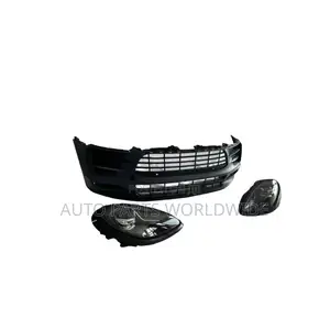 Porche Macan S Front Bumper With Headlights Complete 2014-20