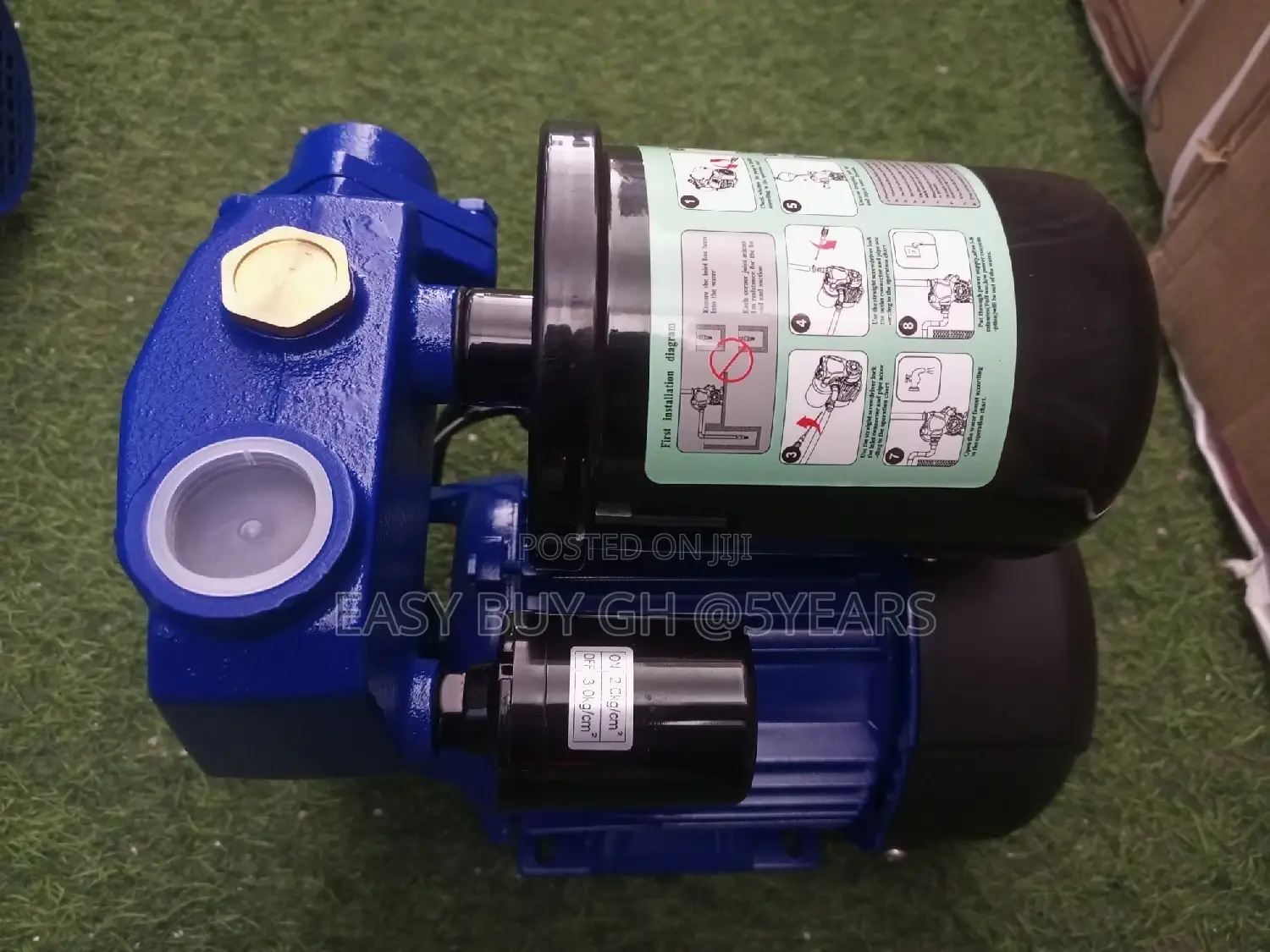 Jet Water Pump Chimp 1.0hp Water Pump 220vqmax45 New