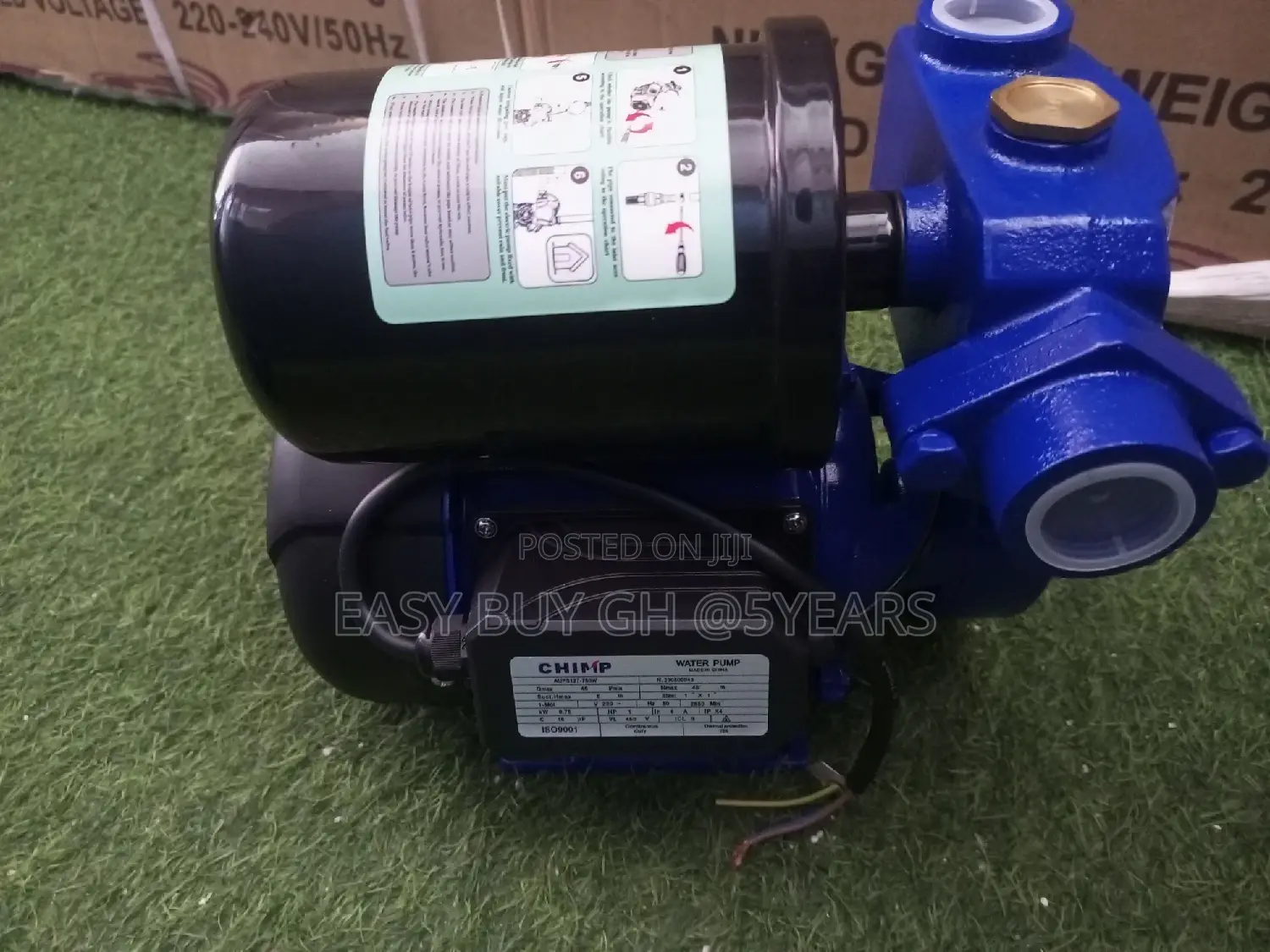Jet Water Pump Chimp 1.0hp Auto Professional Water Pump