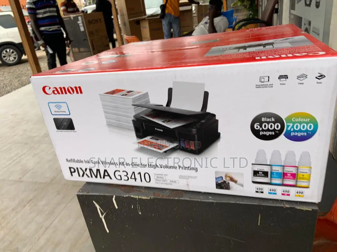 Adorable Canon G3410 All in One Inkjet Wireless Printer