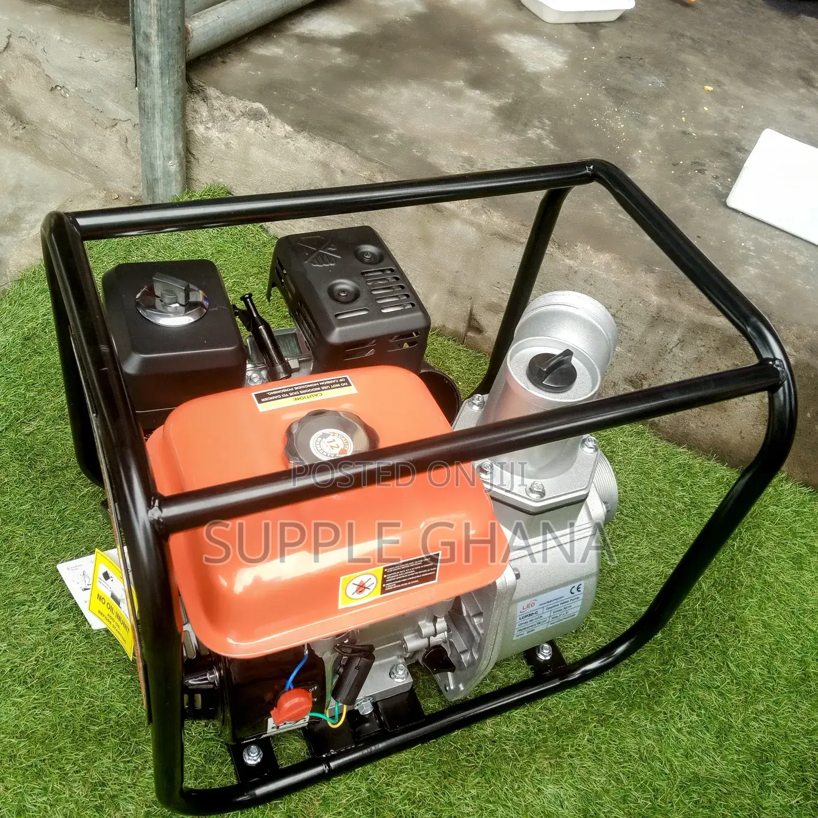 LGP GASOLINE Water Pump 3inches LEO 6.5watt Brilliant Flow