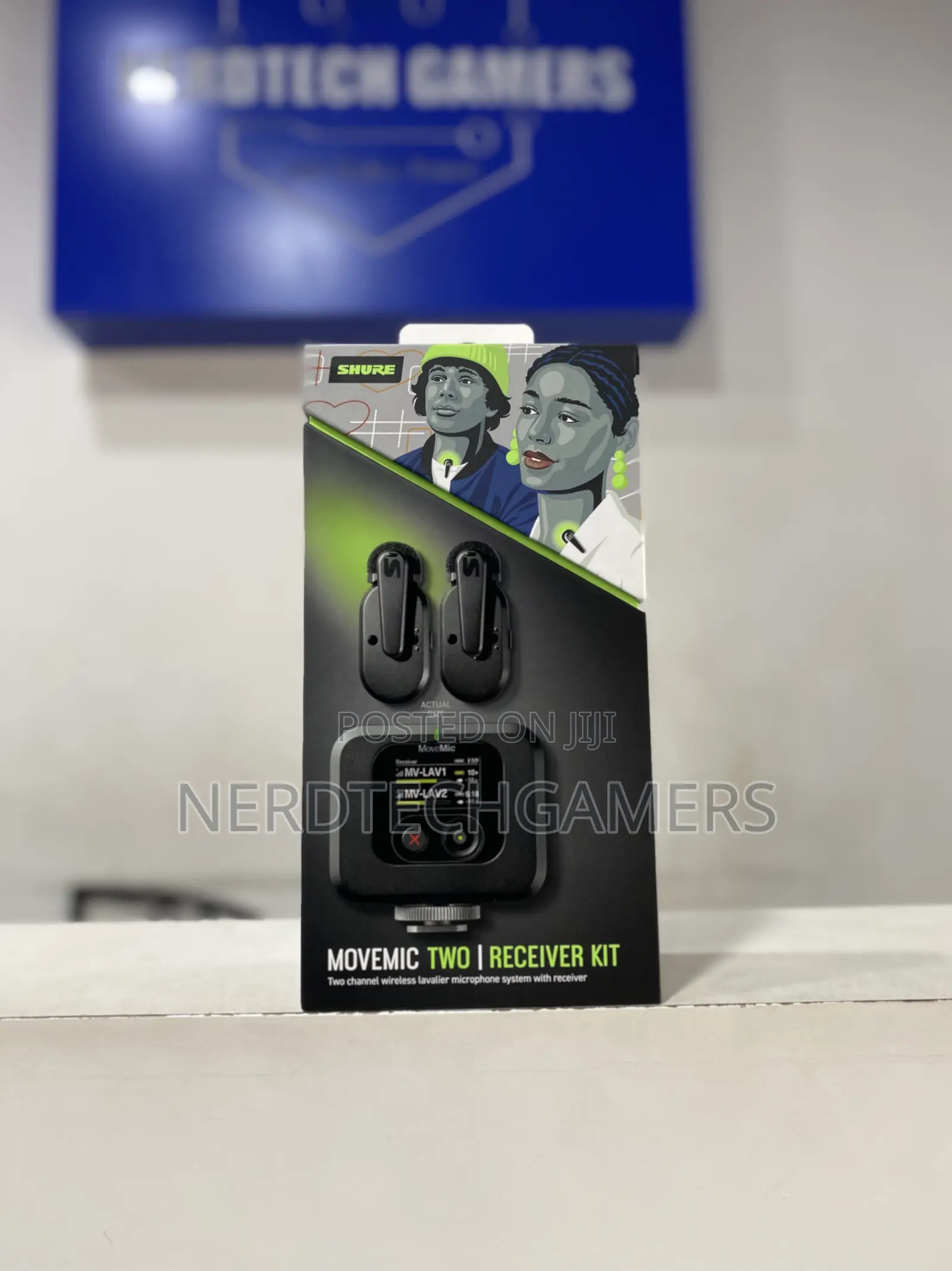 Shure Movemic Two Kit - Pro Wireless Lavalier Microphones