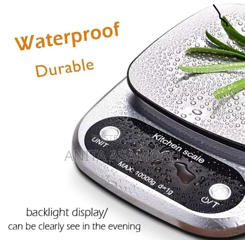 10kg(10000g) Digital Scale Stainless Steel Scale