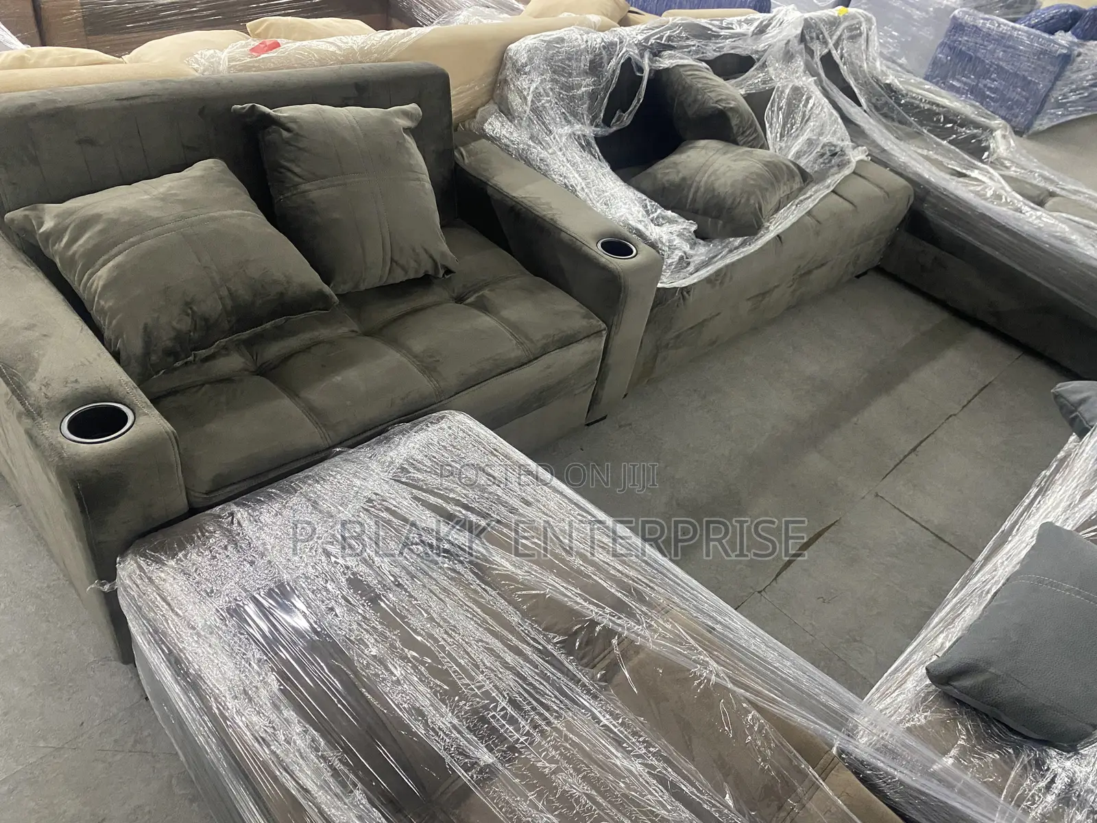 Sofas, Couches Set 3in1, 2in1 and L-Shaped