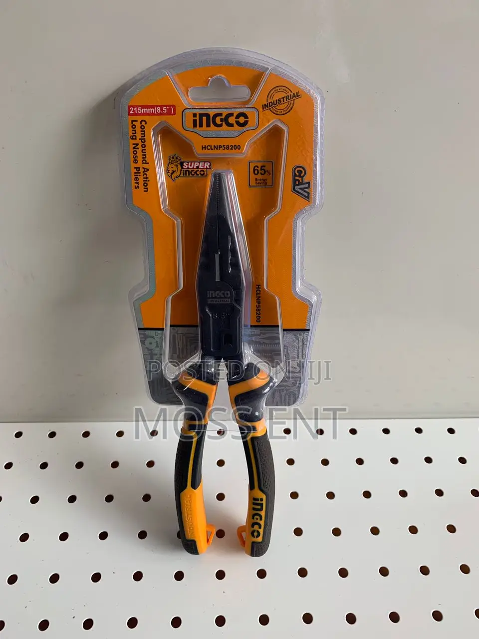 Compound Action Long Nose Pliers 8.5" - Hclnp58200