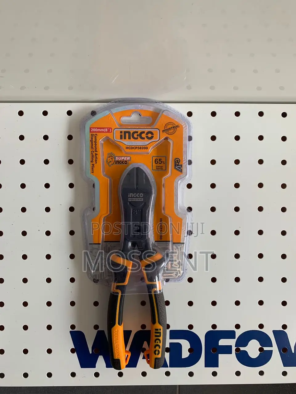 Compound Action Diagonal Cutting Pliers 8" - Hcdcp58200