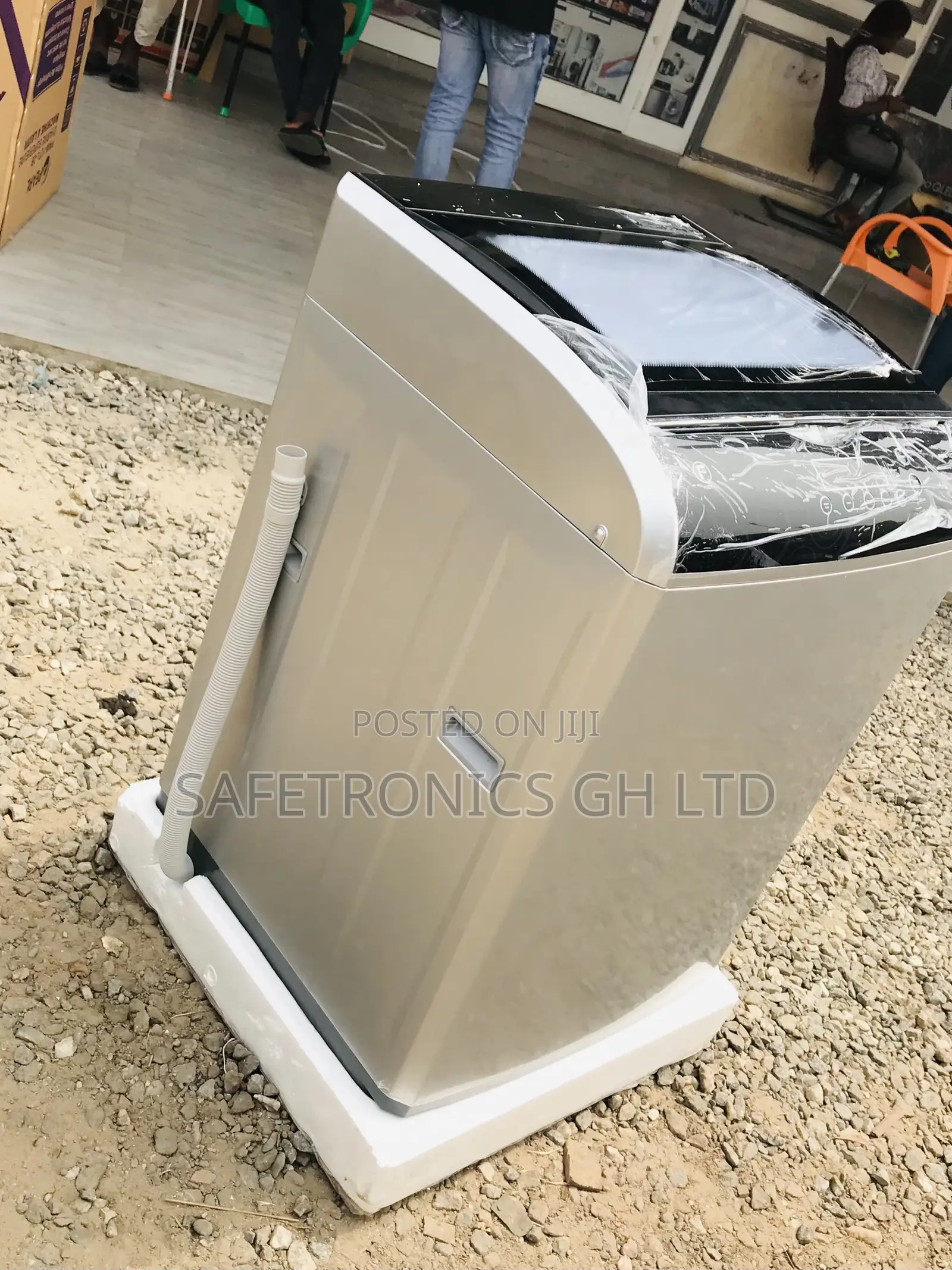 Gray Pearl 12kg Topload Full Automatic Washer 